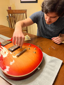 Les Paul Bridge and Tailpiece install