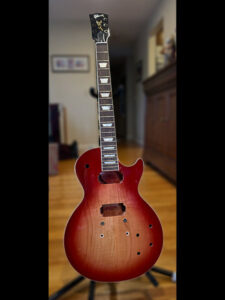 Les Paul guitar husk